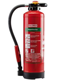 schaum-feuerloescher von gloria
