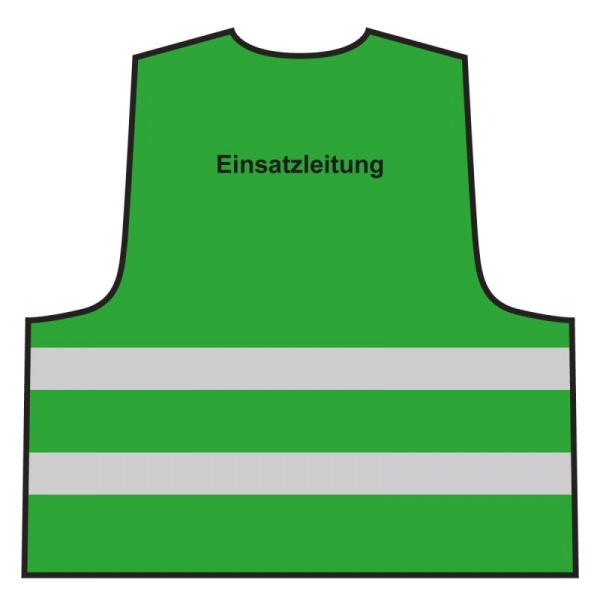Warnweste - Einsatzleitung | grün