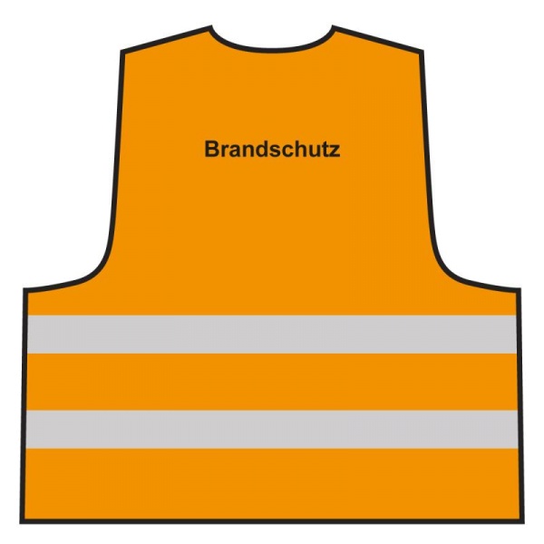 Warnweste - Brandschutz | orange