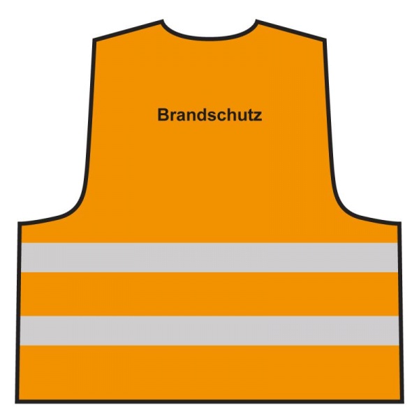 Warnweste - Brandschutz | orange