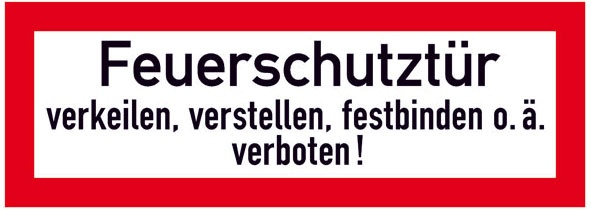 Feuerwehr türschild - .de