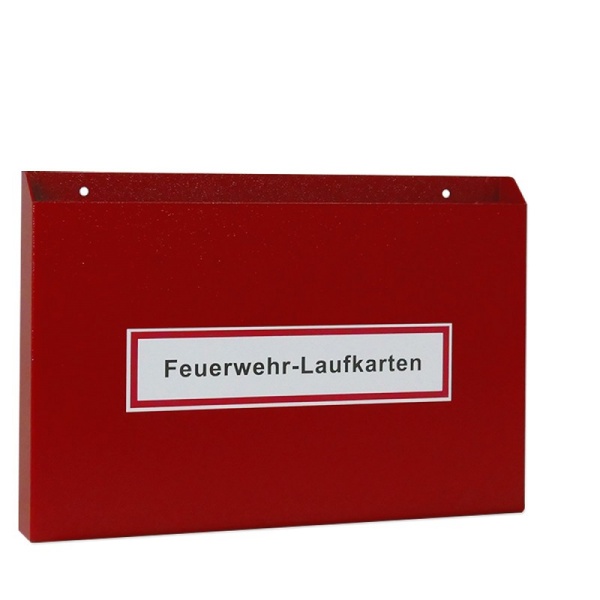 Feuerwehr-Laufkartendepot | DIN A4 quer