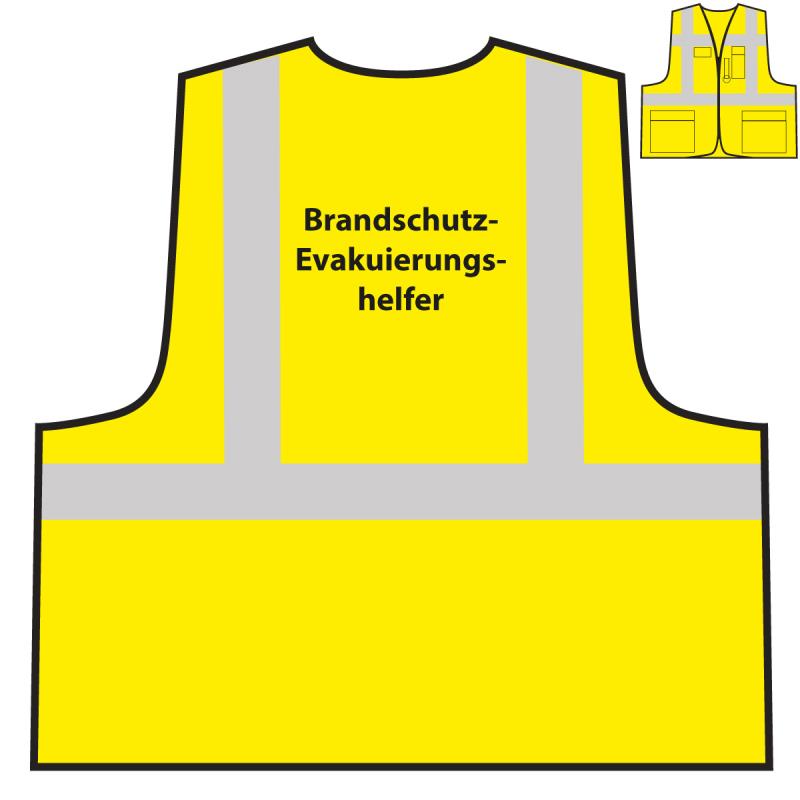 ✓ Multifunktionsweste - Brandschutzhelfer