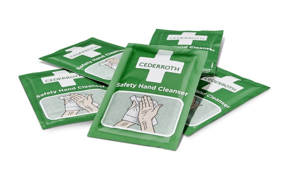 Cederroth | Saftety Handreinigungstücher | 600 Stück