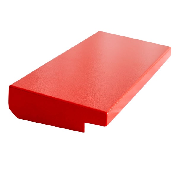 Regendach für A4-Wandschrank aus Stahlblech (91.2201 & 91.2209) | rot