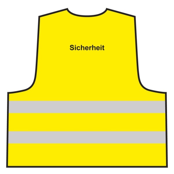 Warnweste - Sicherheit | gelb