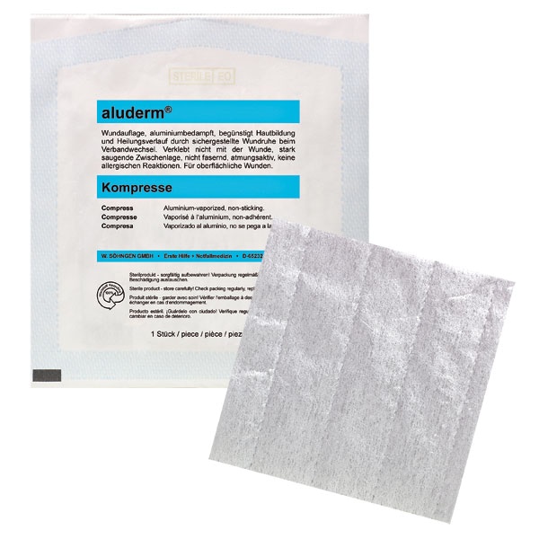 Söhngen | aluderm Kompresse einzeln steril verpackt