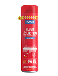 prymos feuerlöscher-spray für fahrzeuge, lkws, wohnmobile und motorräder