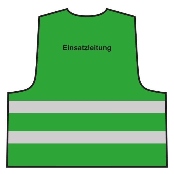 Warnweste - Einsatzleitung | grün