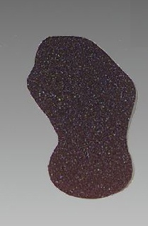 m2-Antirutschbelag™ - Schuhform | 10 Paar | schwarz