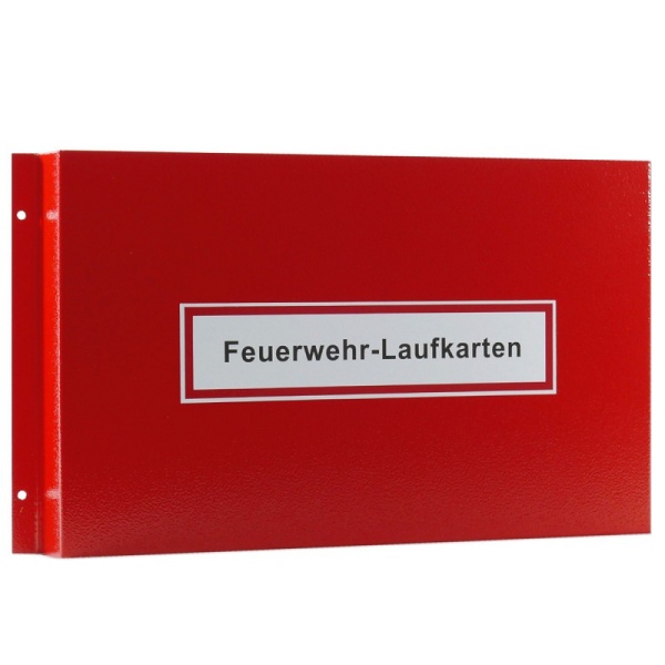 Feuerwehr-Laufkartendepot | DIN A4 quer