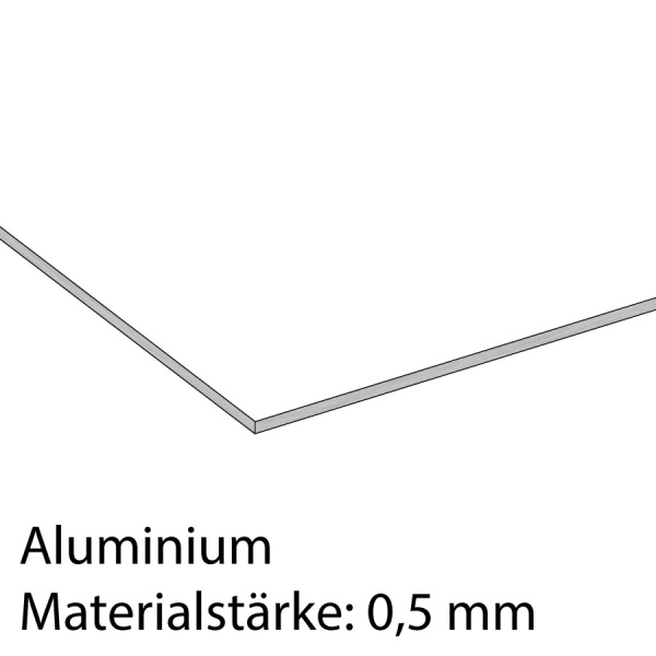 SafetyPrint | DIN A4-Druck auf Aluminium 0,5mm
