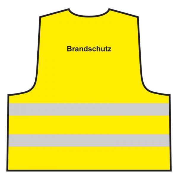 Warnweste - Brandschutz | gelb