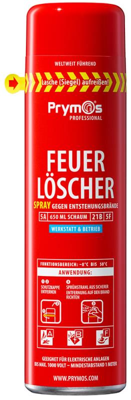 ✓ Prymos Feuerlöscher-Spray Werkstatt