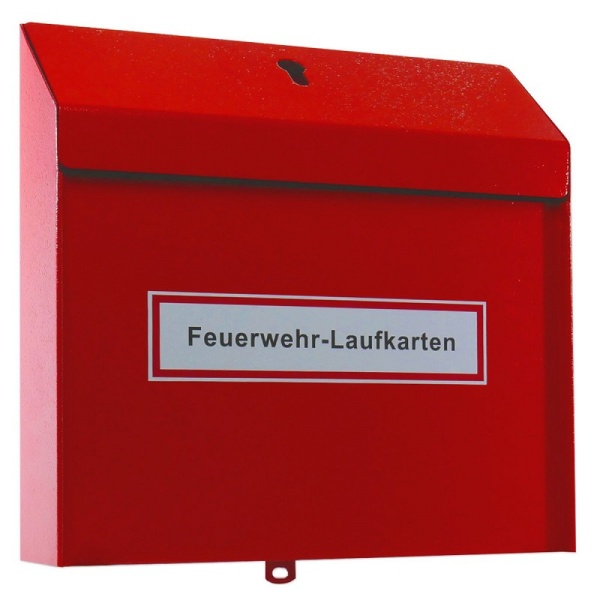 Feuerwehr-Laufkartendepot | DIN A4 quer