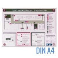 Vorschau: Rahmen für Flucht- und Rettungspläne - GlasFrame Vorschau: Rahmen für Flucht- und Rettungspläne - GlasFrame
